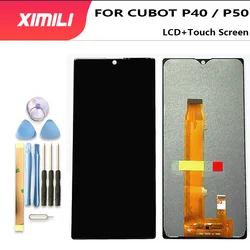 Original Test New 6.2 inches For CUBOT P40 P50 Lcd Dispaly With Touch Screen Assembly Replacement +tools