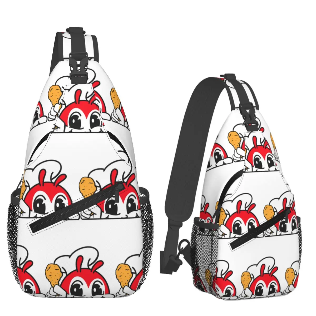 

JOLLIBEE PEEKING CUTE CHICKEN JOY FILIPINO нагрудная сумка мужской рюкзак через плечо на слинге нагрудная сумка походная рюкзак сумка на плечо