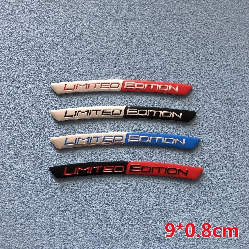 Limited Edition 3D Metal Car Wheel Rim Badge Sticker Auto Exterior Styling Decor Accessory 4