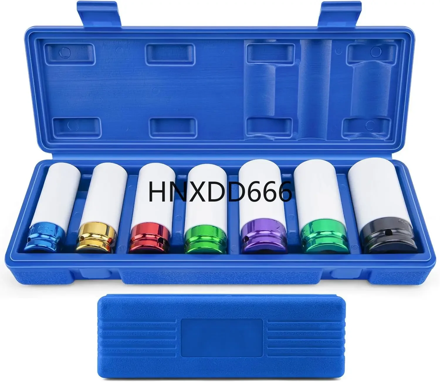 Colorful 7-piece multifunctional combination pneumatic universal sleeve thickened 17-27 hexagonal protective wheel hub sleeve