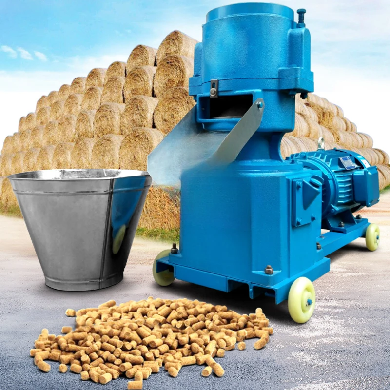 Feed processing machine for Pig farms and pig farms granulator machine animal poultry feed machine