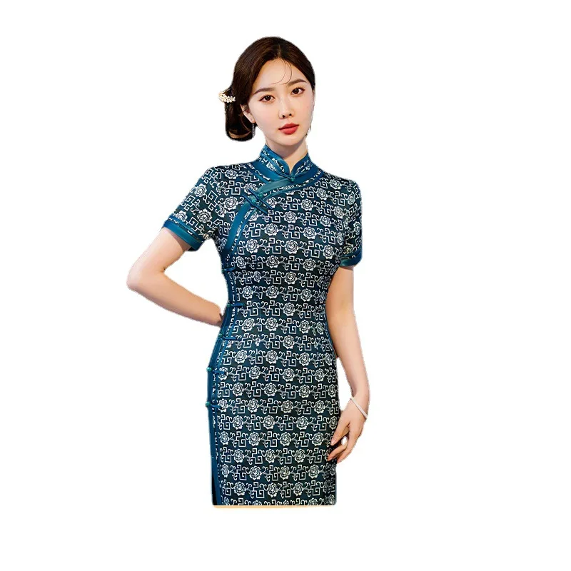 Cheongsam Nieuwe Toastjurk Verloving Trouwkleding Jonge Elegante High-End Republiek China Stijl Vrouwen