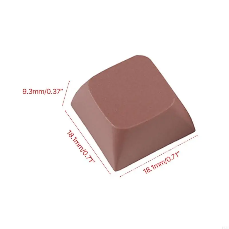F68C 10PCS 두꺼운 PBT 키 캡 XDA2 높이 1U 볼 캡 키카보드