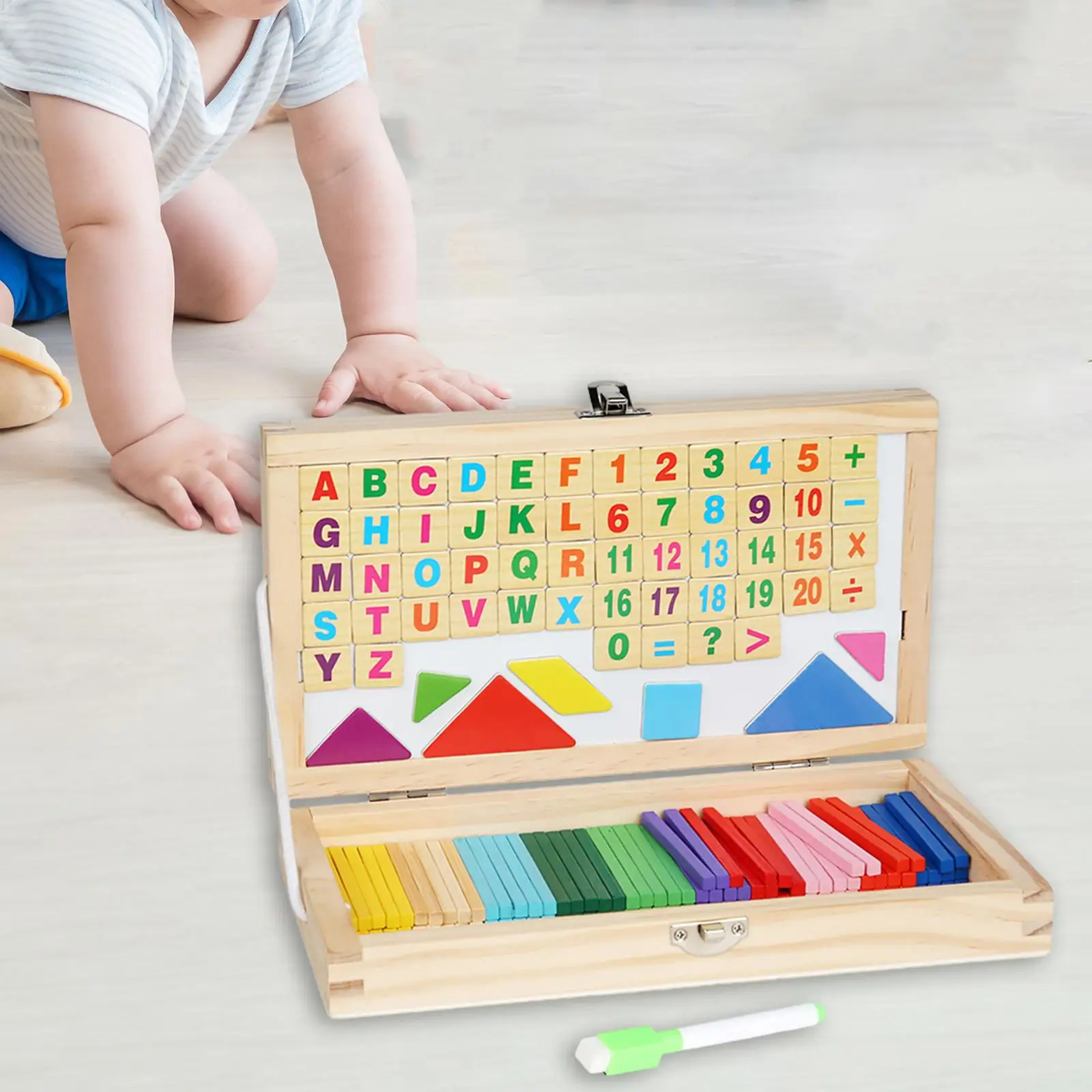 Arithmetic Math Toy, Abacus, Educational Counting Toy for Preschoolers