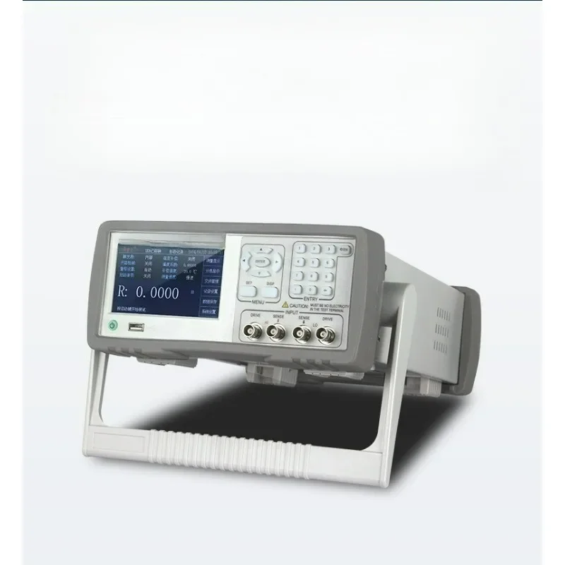DC low resistance tester, milliohmmeter micro ohmmeter test high precision