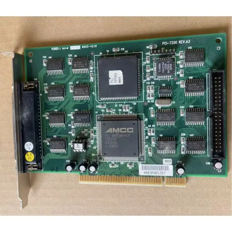 Second hand PCI-7200 REV.A3 acquisition card tested OK and shipped quickly