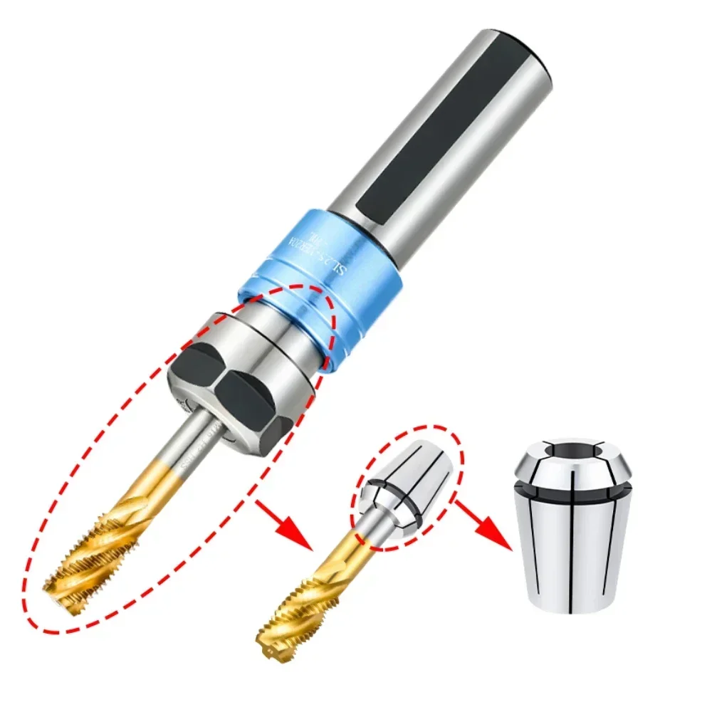 ER32 탭 콜릿 태핑 콜릿 탭, ISO ER25 ERG ERG16 ERG20 스퀘어 드라이브 태핑 ER 콜릿 기계, 탭 콜릿 밀링 도구