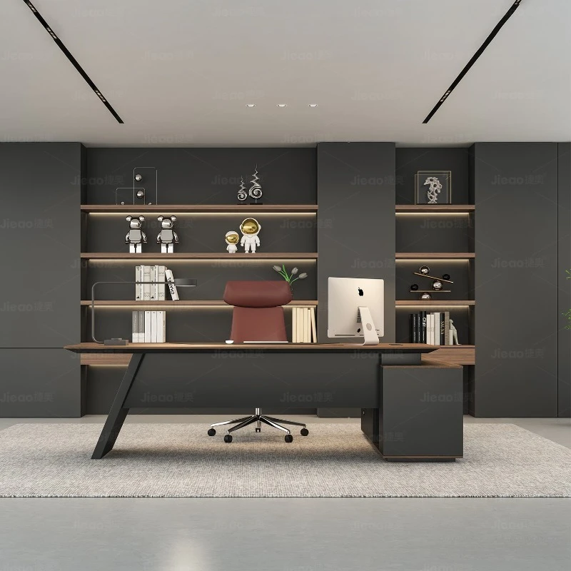 Creative Chinese Office Desk Save Space Minimalist Fashion Cheap Office Desk Vintage Escritorio Oficina Chinese Style Furniture