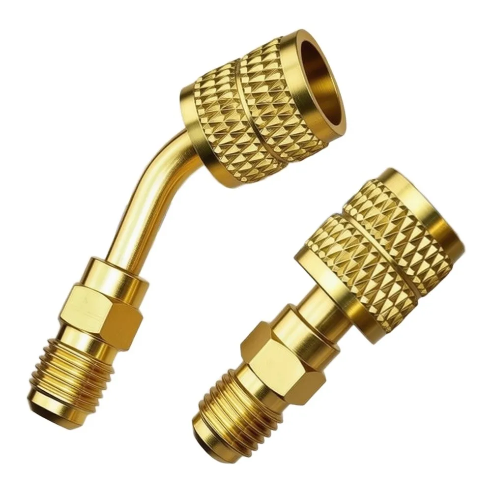 HVAC Technician Tool Set Adapter Head Compatible with For R32 For A2L and R454 Using Standard 1/4 For SAE Interface