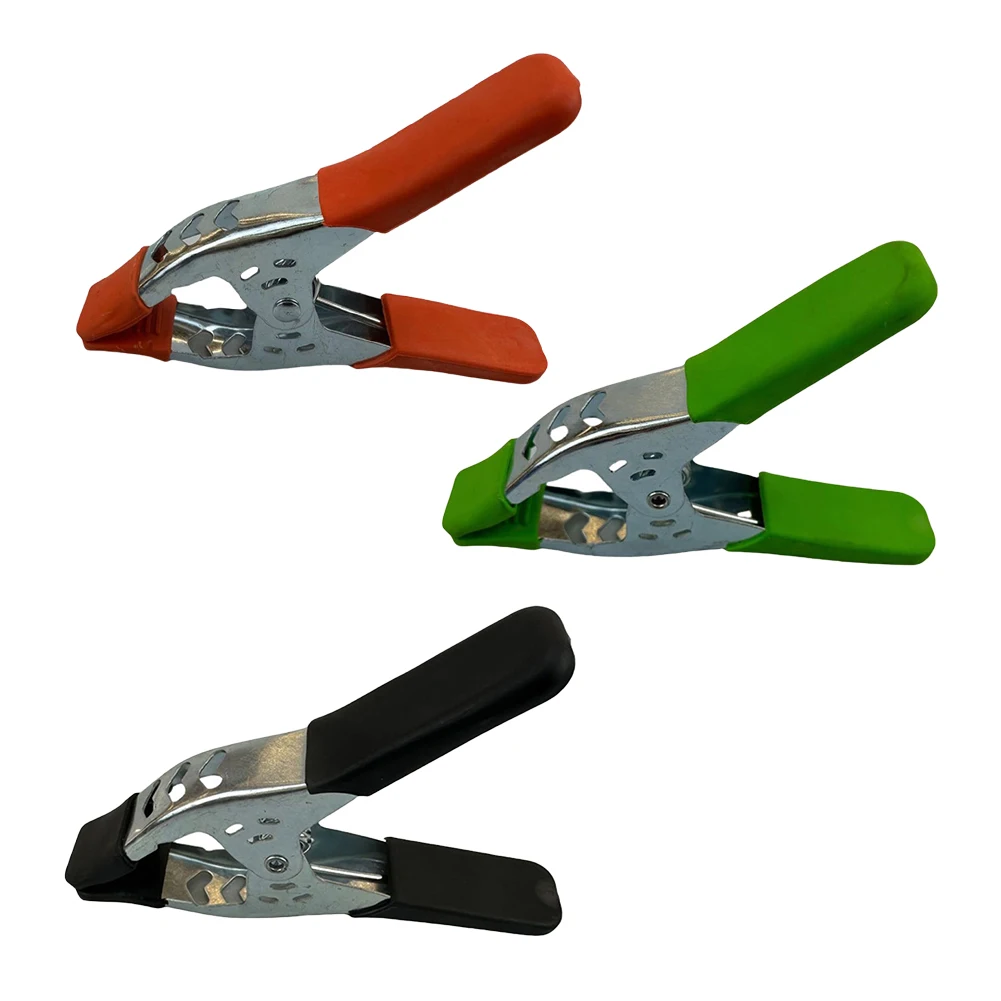 

Spring Clamps For Woodworking Carpentry Clamp Metal Spring Clamps Heavy Duty Clamp 3 Pieces Set Perfect For Photography