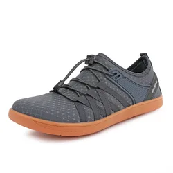 Minimalistische Schoenen Voor Mannen Brede Teen Blootsvoets Casual Sneakers Vrouwen Mesh Ademende Mode Sneakers Lichtgewicht Wandelschoenen