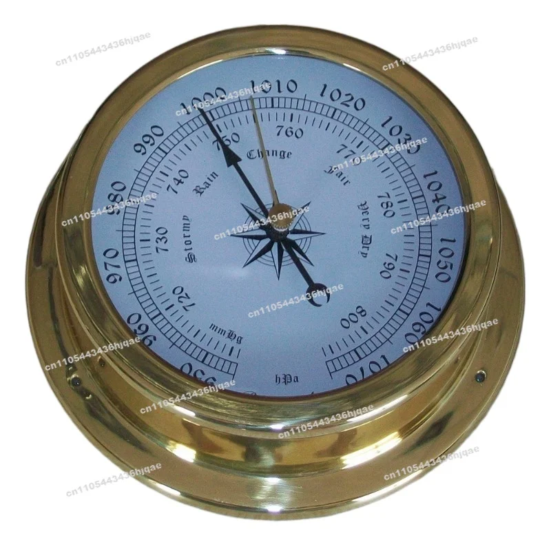 B9145-Diameter 145mm Brass Shell Barometer