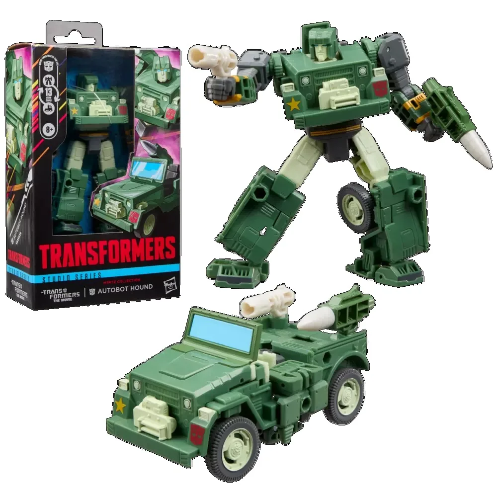 Colección Hasbro Transformers Studio Series MTMTE, Transformers: La Película, Clase Deluxe, Autobot Hound G22525L00