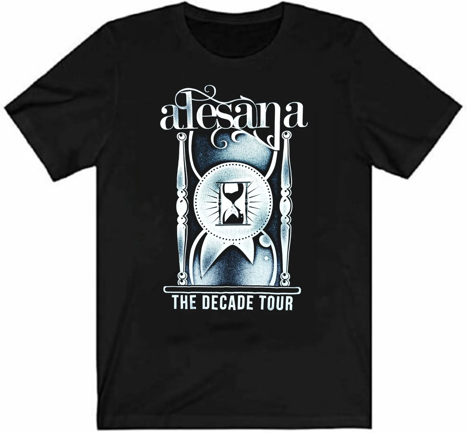 Alesana Band The Decade Tour Short Sleeve Black T Shirt Size S-5XL NL2804