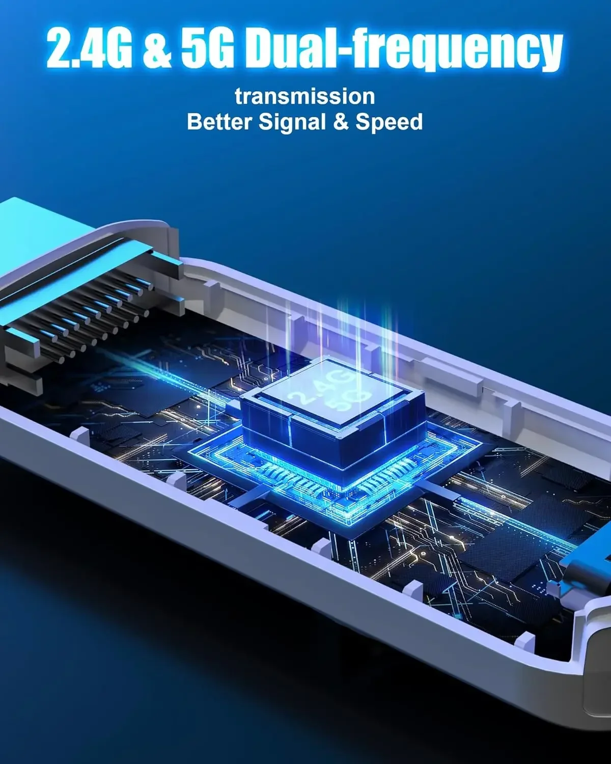 جهاز إرسال واستقبال HDMI لاسلكي 30m 2.4G/5G إشارة ثابتة لبث الفيديو والصوت للمراقبة من أجهزة الكمبيوتر المحمول/الكمبيوتر/صندوق التلفزيون