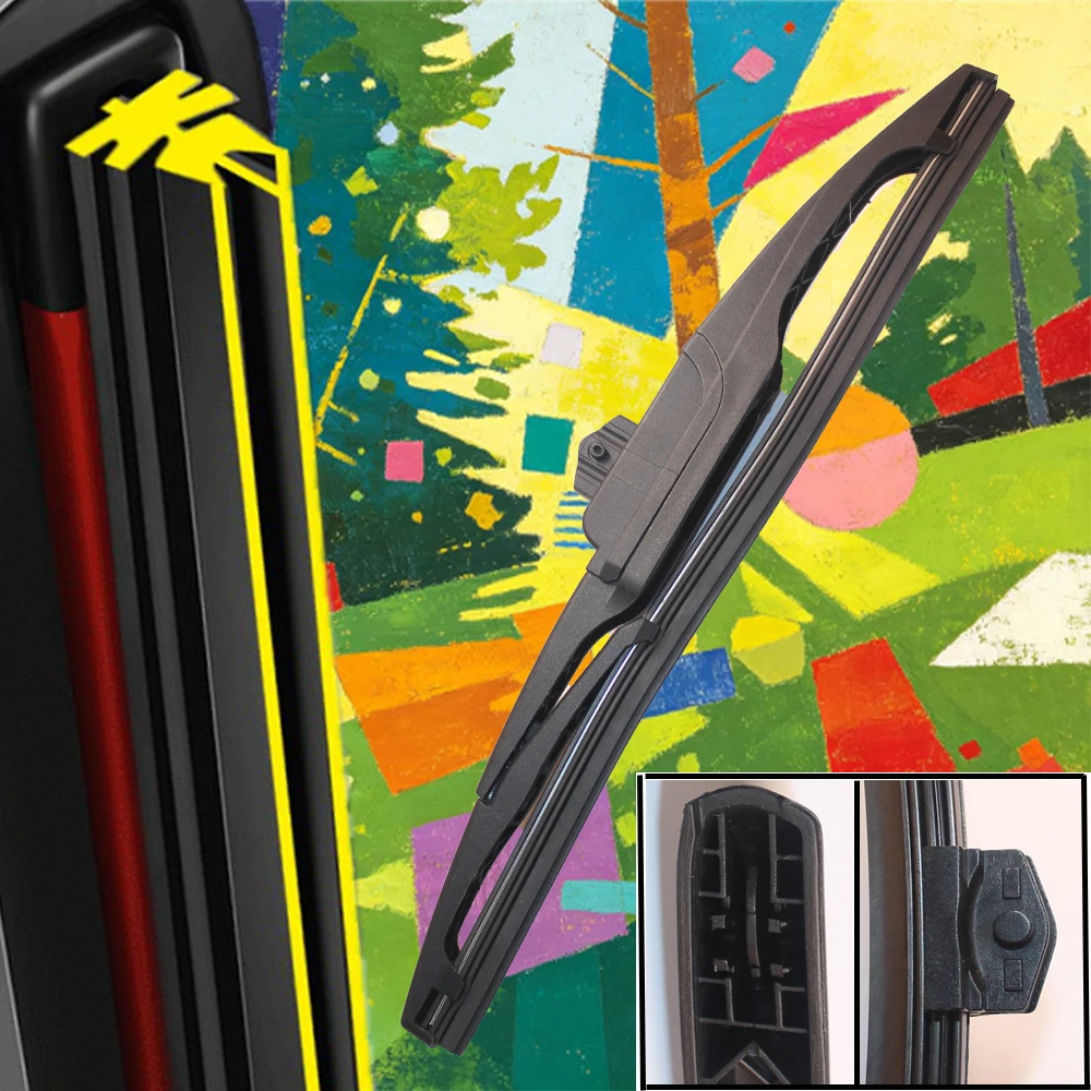 

Car Wiper 16" Rear Wiper Blade For Audi Q5 SQ5 2017 - 2023 Windshield Windscreen Clean Tailgate Window Car Rain Brush