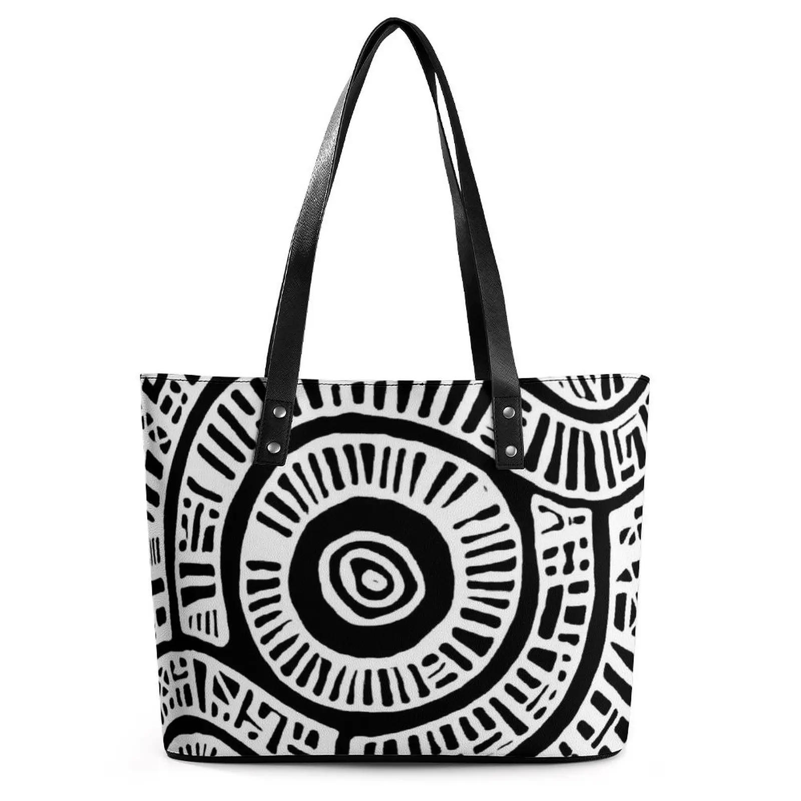 

Aztec Women'S Single-Shoulder Bag Handbag Tribal Ethnic Style Pattern Large-Capacity Clutch Customizable
