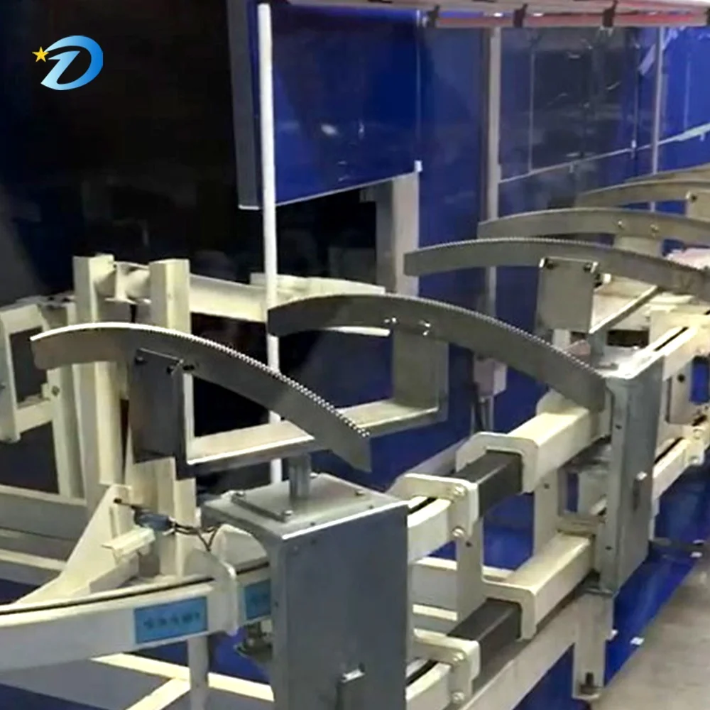 Línea de producción de pulverización de sistema inteligente de control de precisión de pantalla de lámpara automotriz personalizada del fabricante