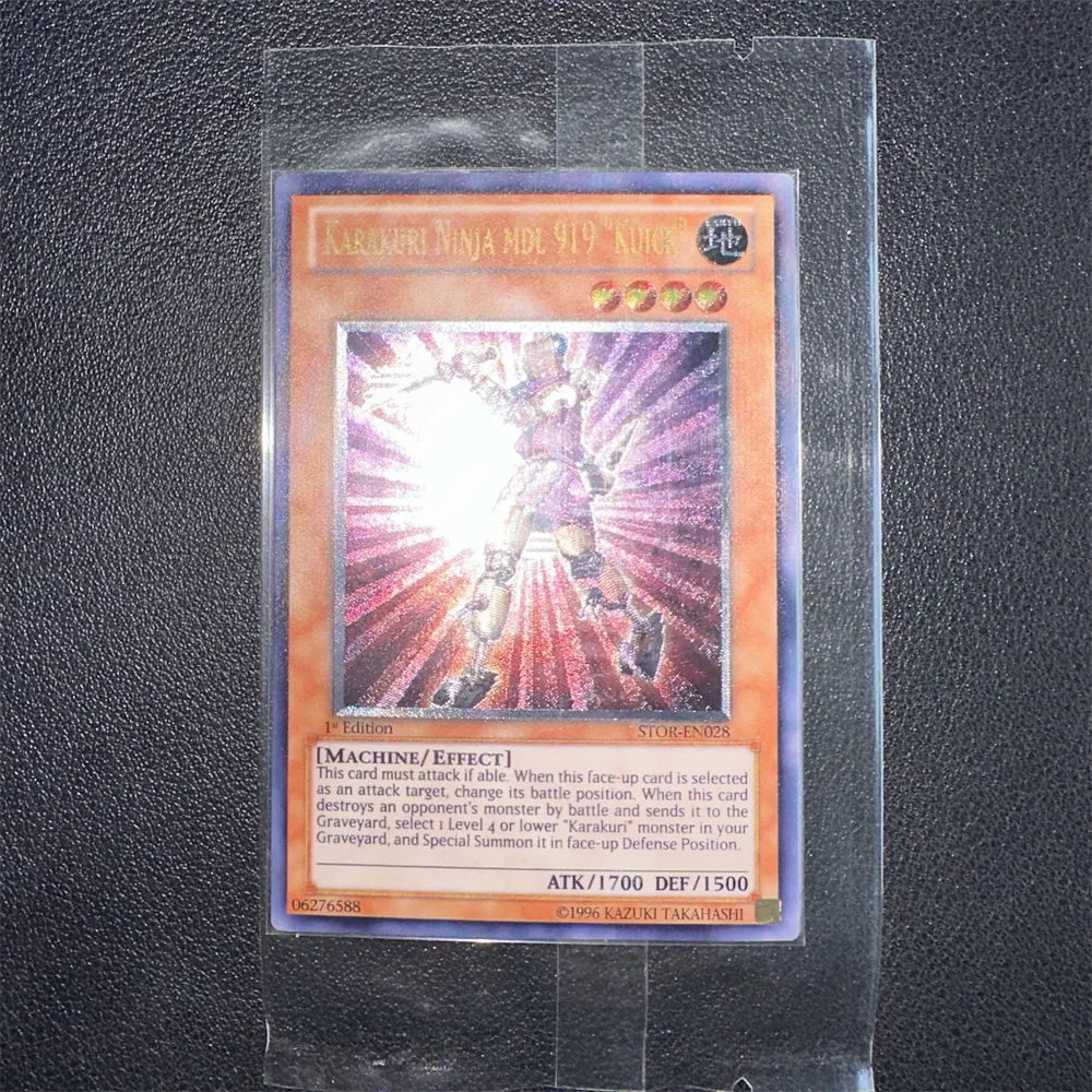 

Yu-Gi-Oh UR STOR-EN028/ Karakuri Ninja mdl 919 "Kuick" Children's anime cartoon game card toys collection gift（Not Original）