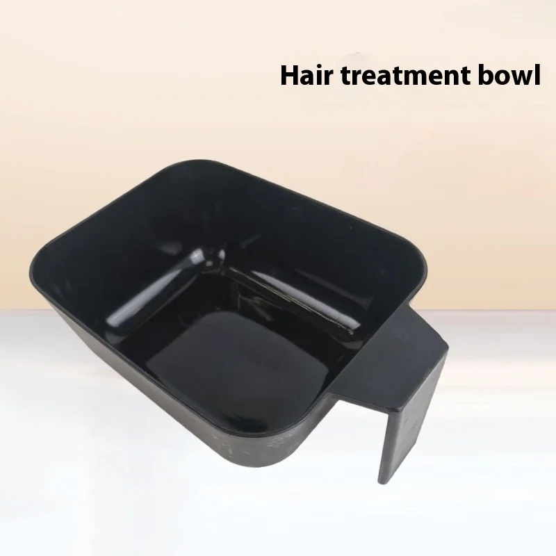 

1 шт. Высокопроизводительная чаша для смешивания краски для волос с одним слотом и ручкой, нескользящая основа для нанесения краски, домашнего использования в салоне, легко чистится