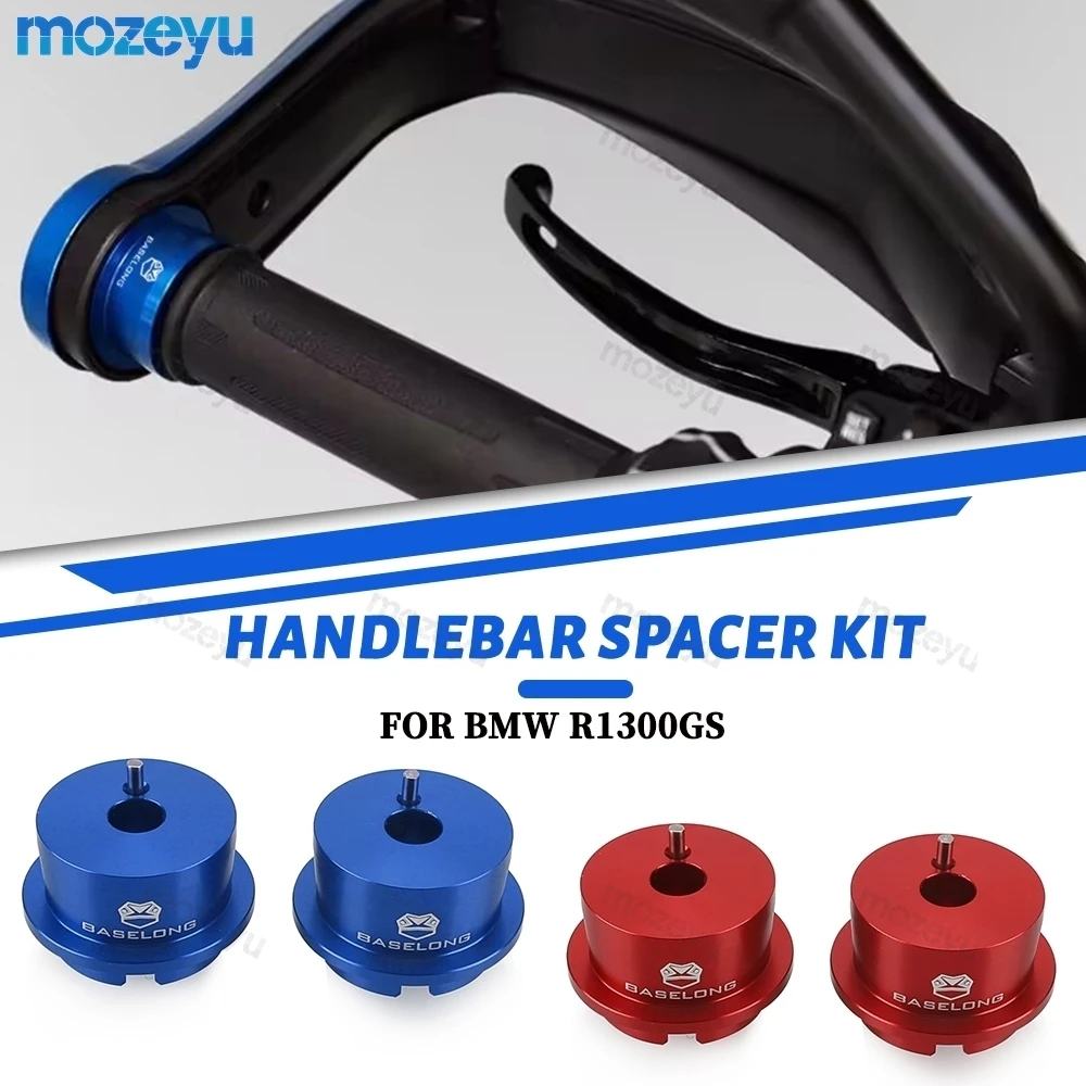 For BMW R1300GS HANDLEBAR SPACER KIT R 1300 GS Adventure R1300 GS 2025 2024 2023 Handle Bar Side End Caps Motorcycle Accessories