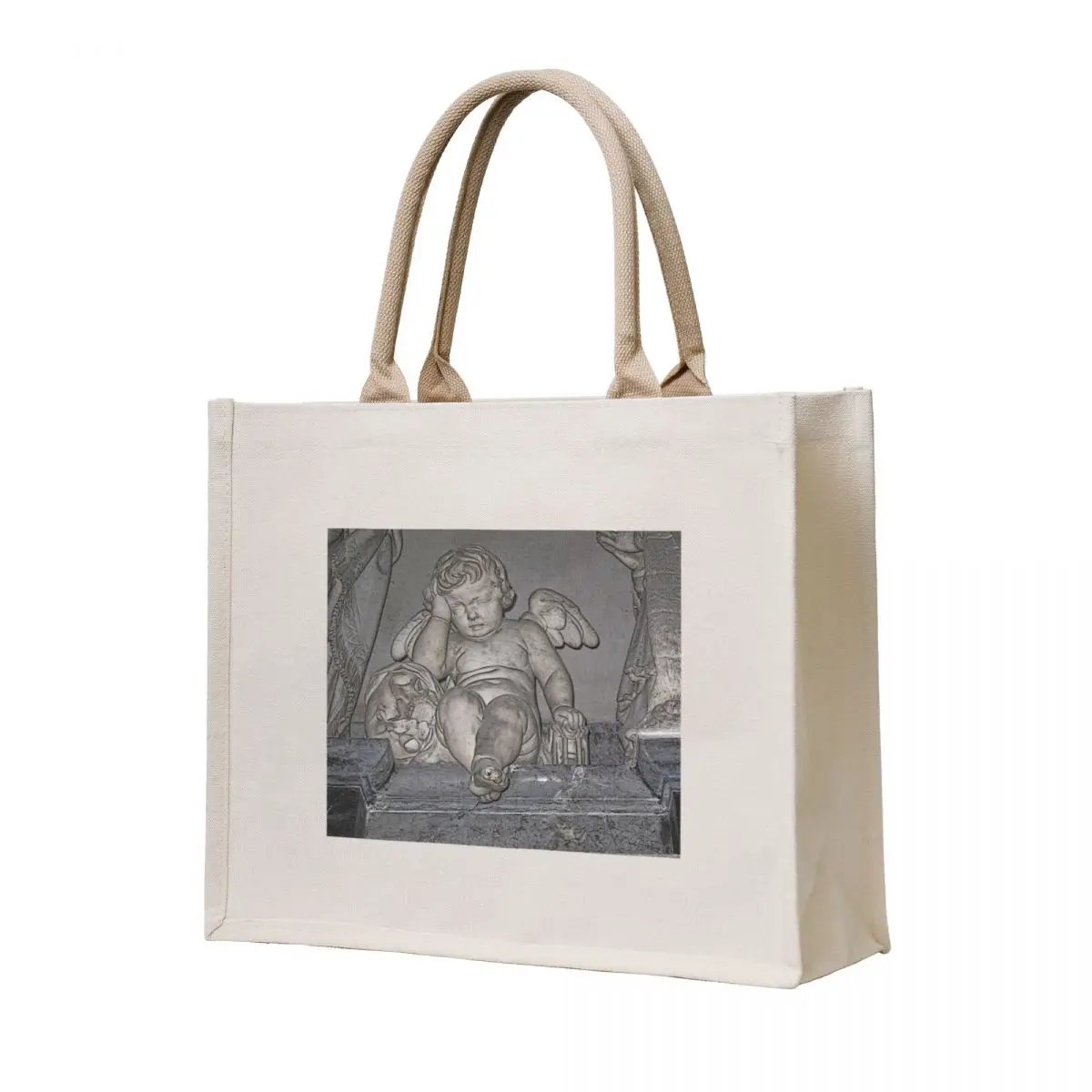 

France. Amiens. Amiens Cathedral. Weeping Angel. Tote Bag free delivery bags Canvas bag for women great bag Candy bags