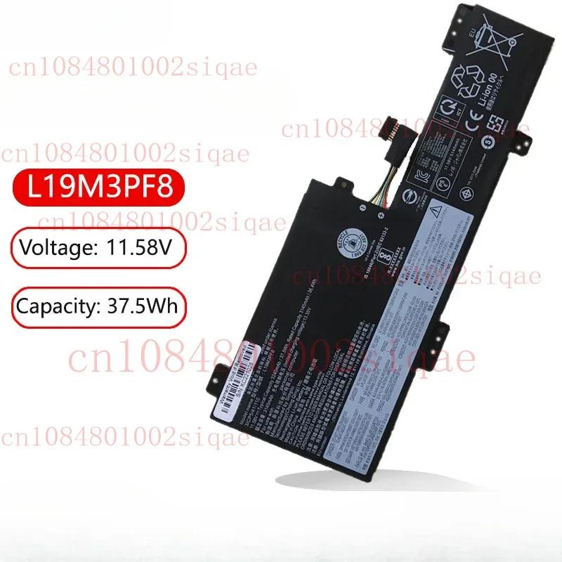 

L19M3PF8 L19C3PF8 Аккумулятор для ноутбука IdeaPad FLEX 3 11ADA05-82G4 11IGL05-82B2 5B10X02593 5B10X02604 SB10X02592 3ICP5/41/1%100 t