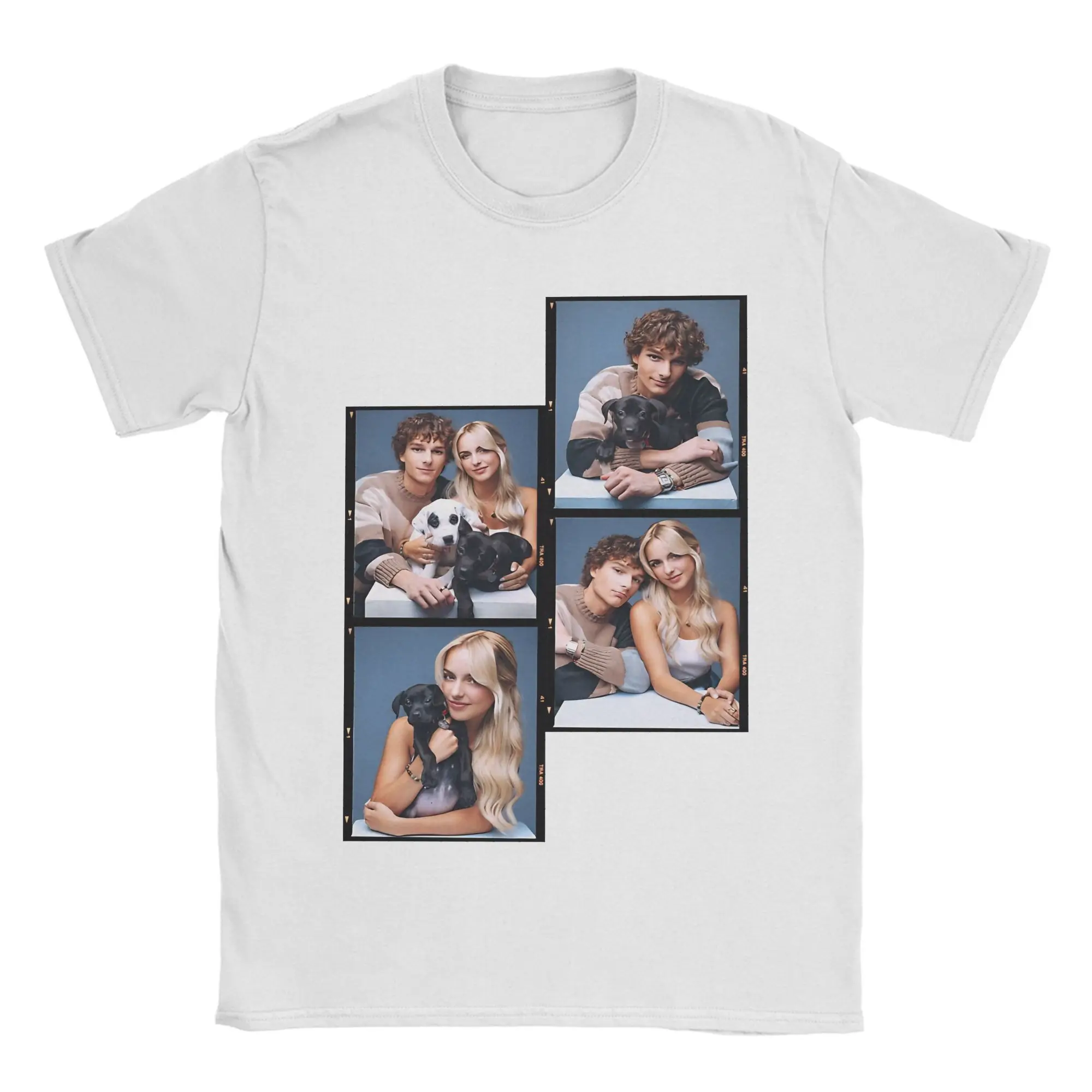 Men's Mckenna Grace Mason Thames T Shirt  Cotton Clothes Awesome Short Sleeve Round Neck Tees Summer T-Shirt