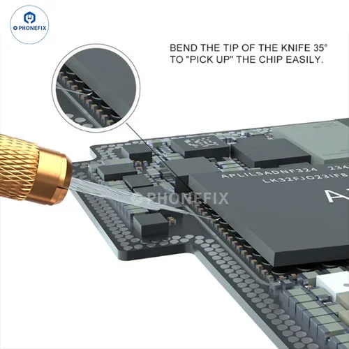 MIJING Maintenance Blade DP-19 Forge Blade/DP-18 Non-magnetic Blade/DP-08 for Screen/IC Glue Cleaning Removing CPU Prying Tools