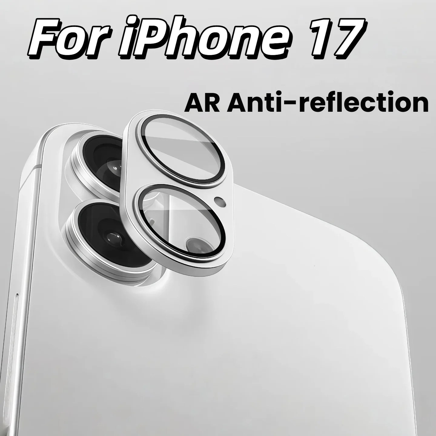 Matte Armor Metall-Kameraschutzabdeckung für iPhone 17 Rückkameras Vollständiger Objektivschutz