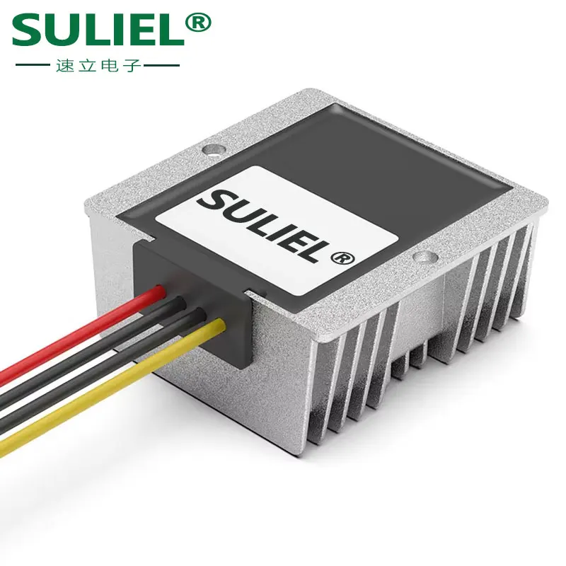 SULIEL-Fonte de alimentação regulada para carro solar, LED conversor step-up e step-down, 9V-36V a 12V Ga, 28V30A