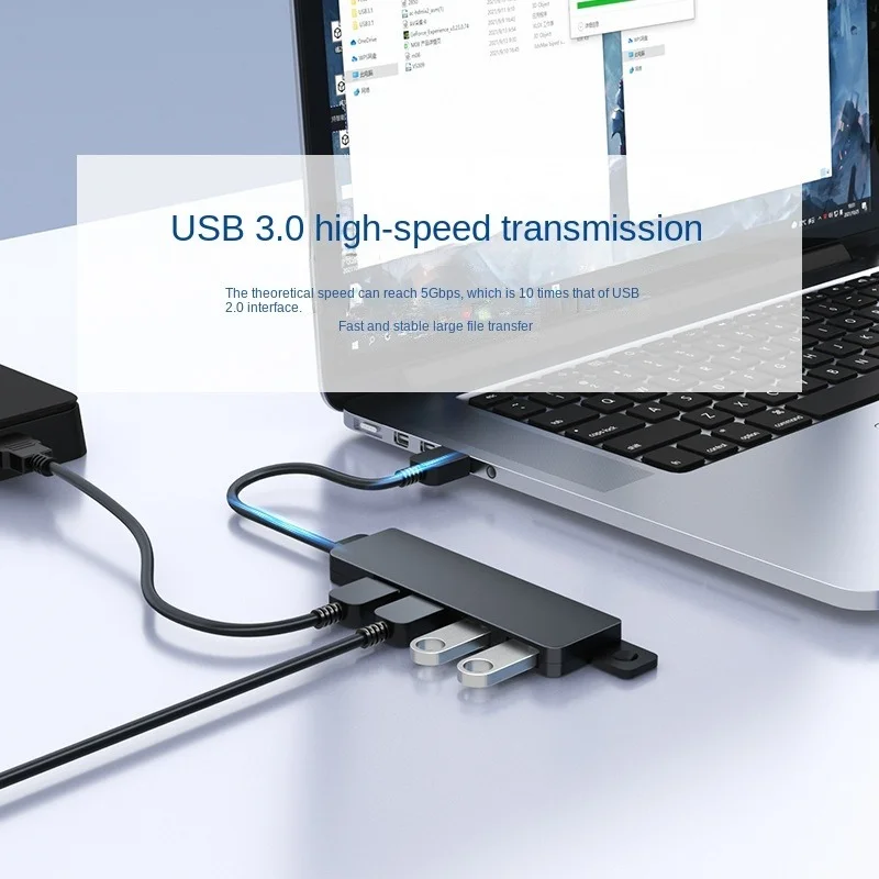USB 3,0 HUB 4 Port Adapter USB 2,0 Splitter High Speed OTG für Macbook PC Computer Zubehör USB Hub Neue