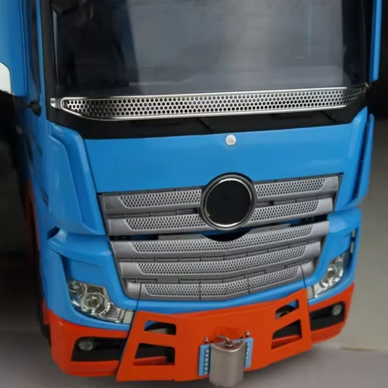1/14 RC Speelgoed Truck Metalen Voorruit Guard Voor Tamiya Actros R620 R470 1/14 RC Tractor Truck Accessoires Onderdelen SCALECLUB DSW-TY-1