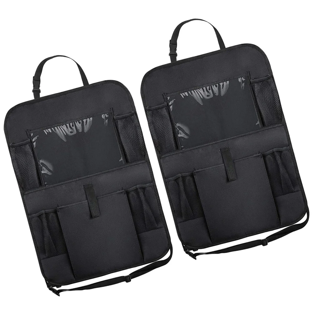 

2 PCS Tablet Car Storage Bag Travel Bags Back Backseat Multifunctional Organizer