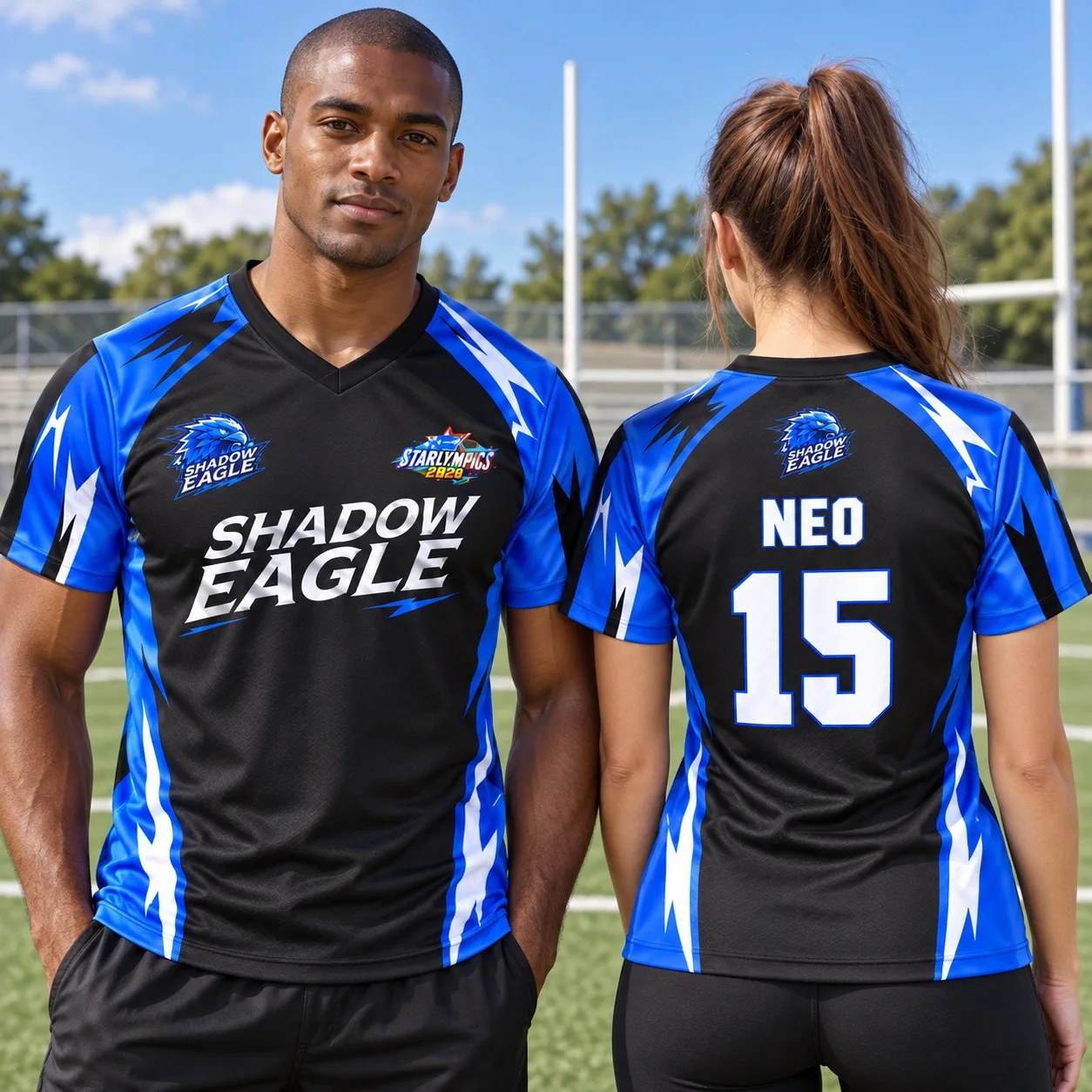 New Free Custom GMMTV Starlympics 2026 Shadow Eagle BASKETBALL Jersey TEE JACKIE KEEN AOU AUN TITLE BARCODE KIN Tshirt Fans Tee