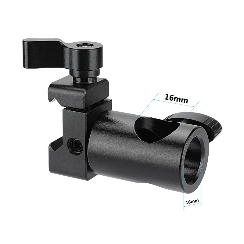 HDRIG معيار ضوء حامل رئيس محول ، ناتو السكك الحديدية المشبك ، الإفراج السريع ، سوات ، قضيب الأنابيب ، اكسسوارات الكاميرا ، 16 مللي متر