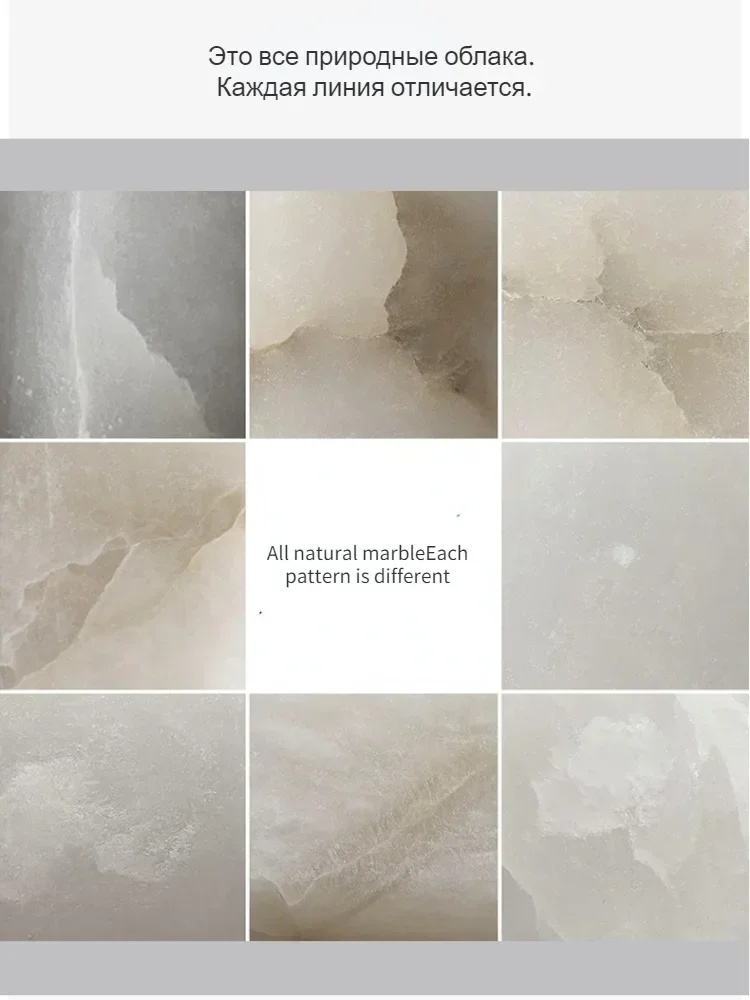 Light Luxury Marble Pendant Light, Modern Minimalist Living Room, Dining Room, Bedroom, Bedside Lamp, Duplex Long Pendant Light
