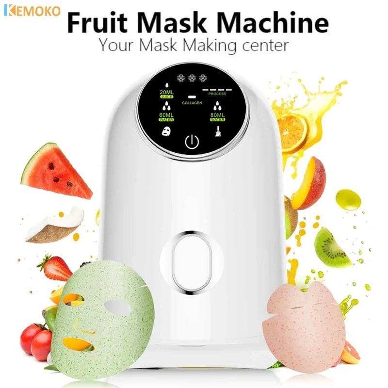 Facial Mask Machine For DIY Vegetable Fruits Mask Treatment Machine,Facial Spa Natural Fruit Mask Maker For Women