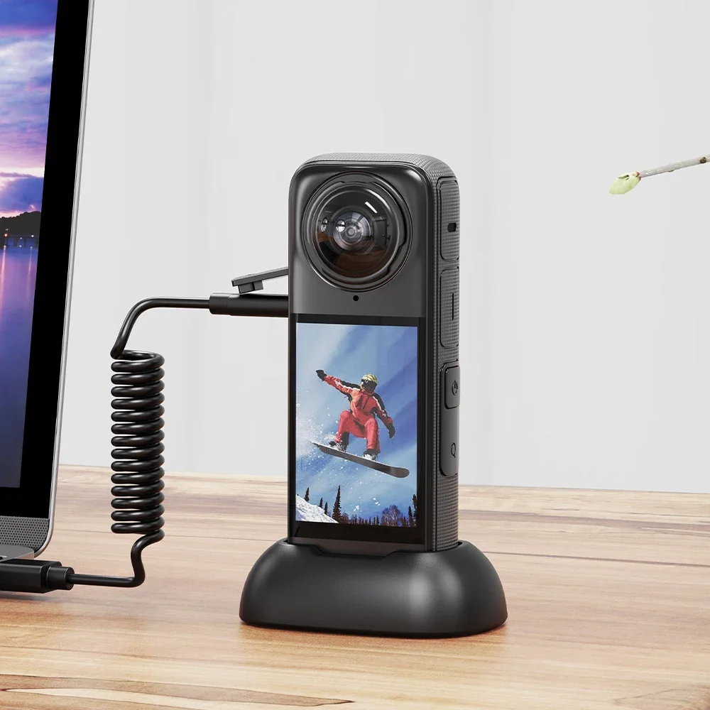 Flymile カメラカーベース Insta360 X5/X4 修正マウントブラケット安定性ベース Vlgo ライブストリーミング写真アクセサリー