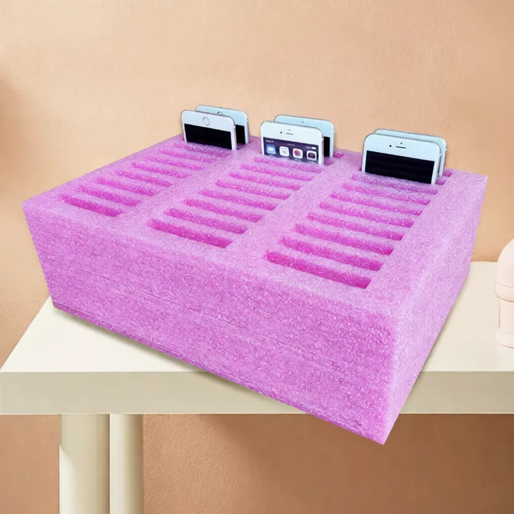 Desktop Storage Box Multi Slot Organizer For Cell Phone Eyelash Tempered Glass Film Holder Home Office Supplies Rack