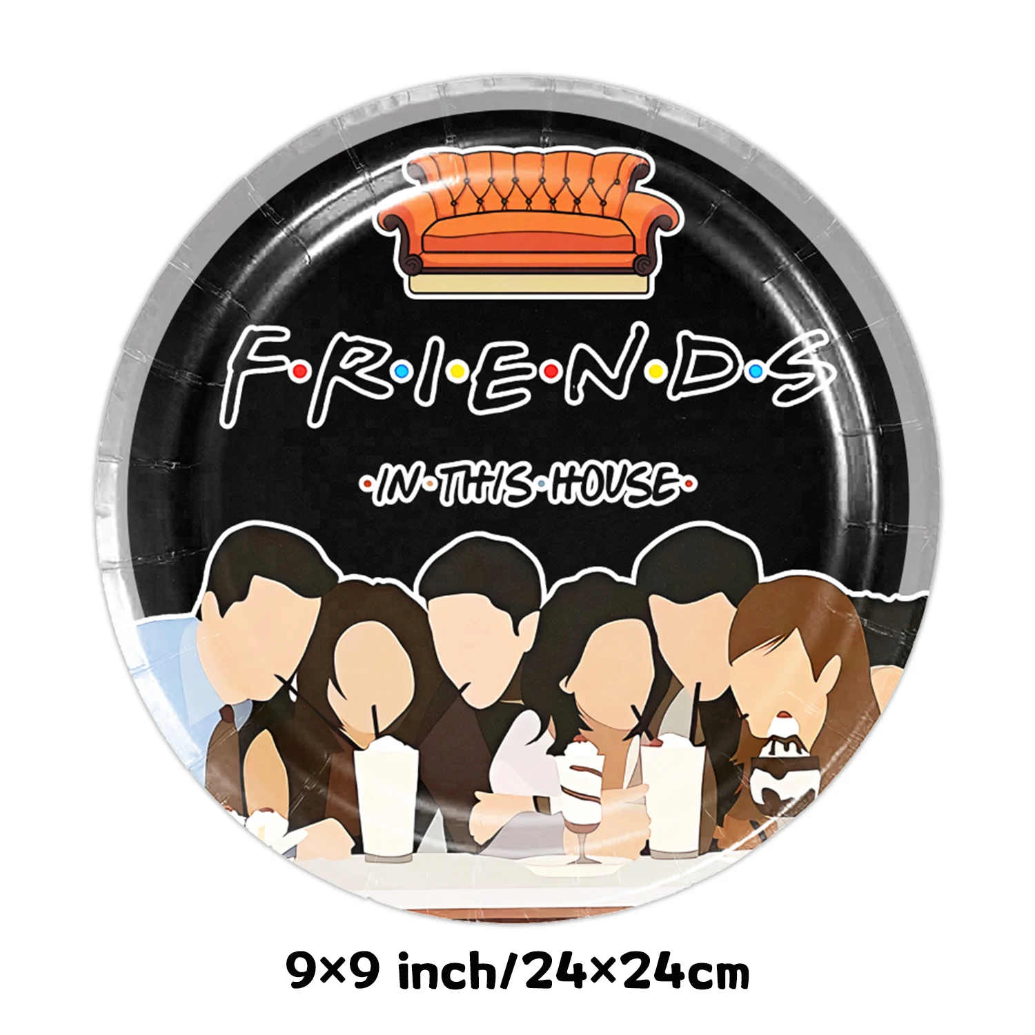 F-Friends Theme Birthday Party - Supply Event 评论和价格