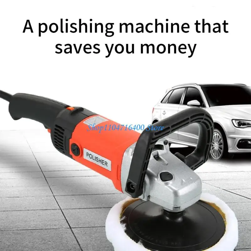 y1gd Professional Rotary Car Polisher 1400W Large Power Motor Strong  Speed Buffer Polisher Tool for Auto Detailing Waxing