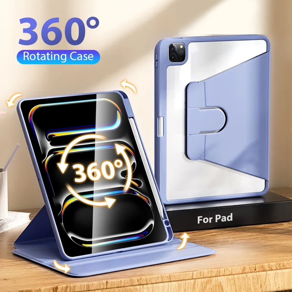 360° Rotation Flip Leather Tablet Case for Infinix Xpad X Pad 11 Inch 2024 Luxury Business With Pen Slot Funda Shockproof Cover