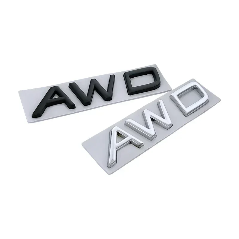 Insignia de Metal 3D para portón trasero de Volvo, emblema adhesivo para modelos T5, T6, AWD, XC60, XC90, S60, S80, S60L, V40 y V60