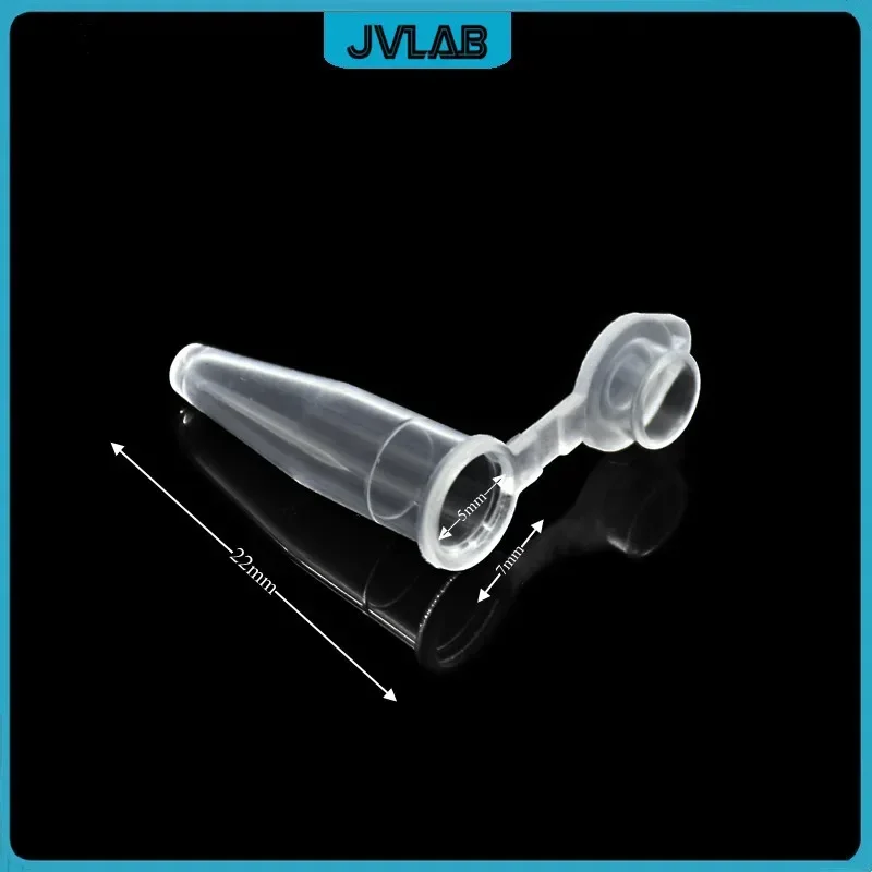 Microtubes Centrifuge Tube 0.2ml Transparent Laboratory EP Centrifugal PCR Tube 200 ul Bottom Tip Seal Package 1000/PK