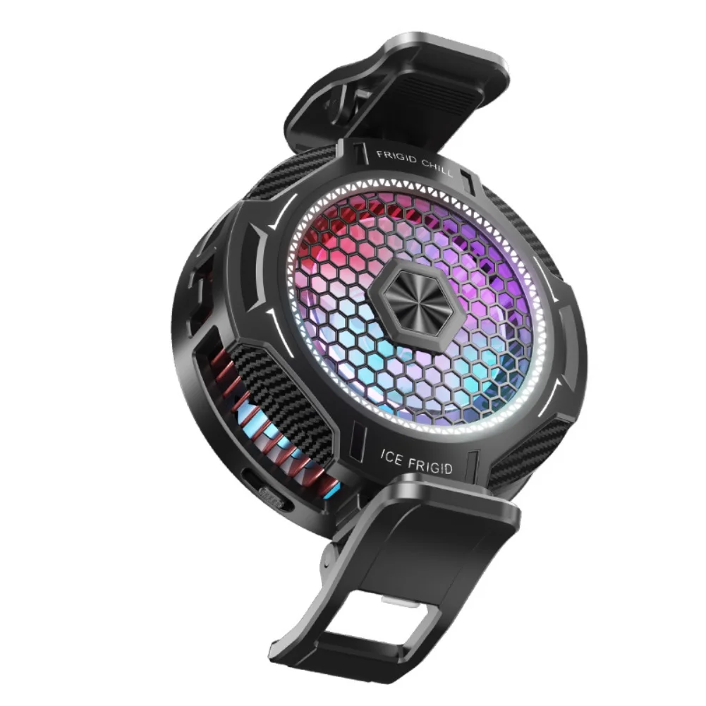 Semiconductor Cooling Fan for Mobile Phones Compatible with For iPhones and For Android Devices to Maintain Optimal Performance