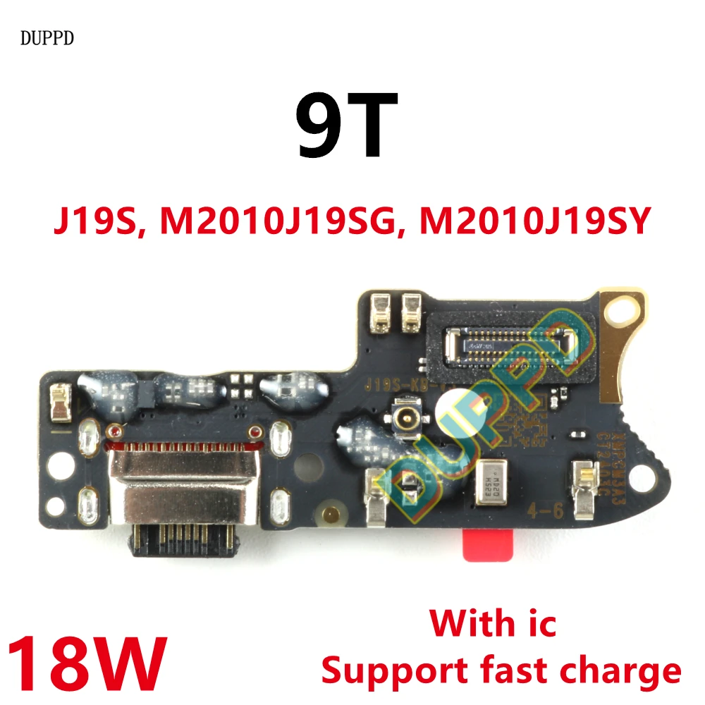

Charging Board Flex For Xiaomi Redmi 9T USB Charge Port Jack Dock Connector Charging Mic Board Flex Cable 18W