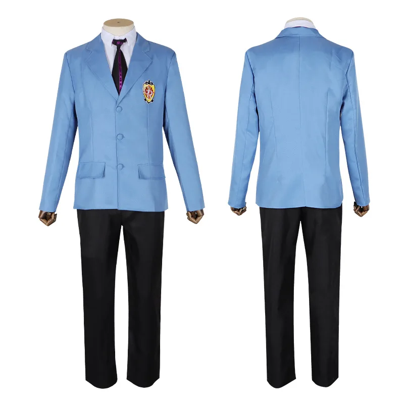 

Хост-клуб для мальчиков средней школы Sakura Cos Must Ring King Fujioka Haruhi, школьная форма, косплей, аниме-костюм