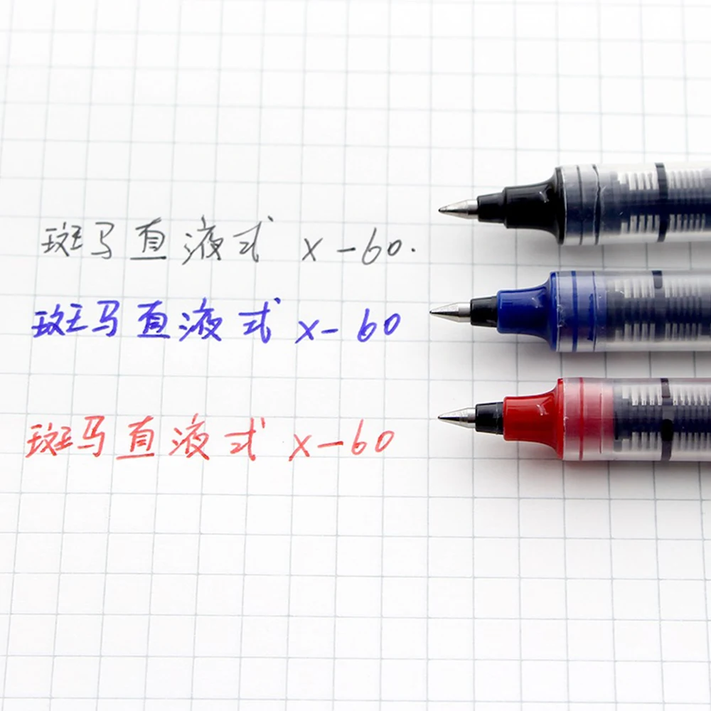 1pcs Original Zebra Gel Pen Straight Liquid Quick Drying Ball Pen C-JB1 Office Signature 0.5mm for Writing School Stationery