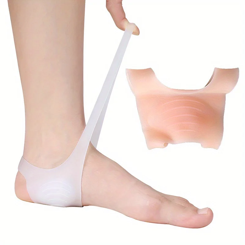 

1pair H-shaped SEBS Elastic Bandage O-leg Varus Valgus Flat Foot Insole Men And Women Arch Pad